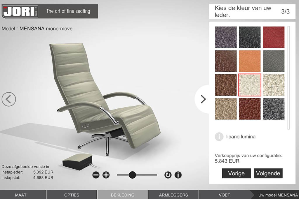 Jori Configurator